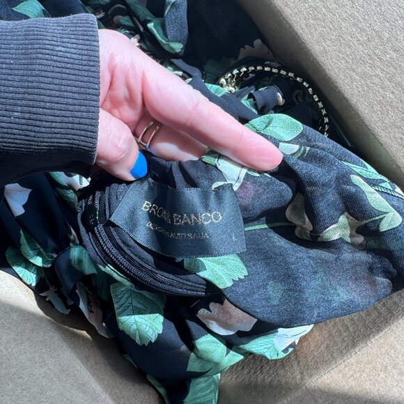 Bronx and Banco Floral Cutout Dress - Picture 2 of 5